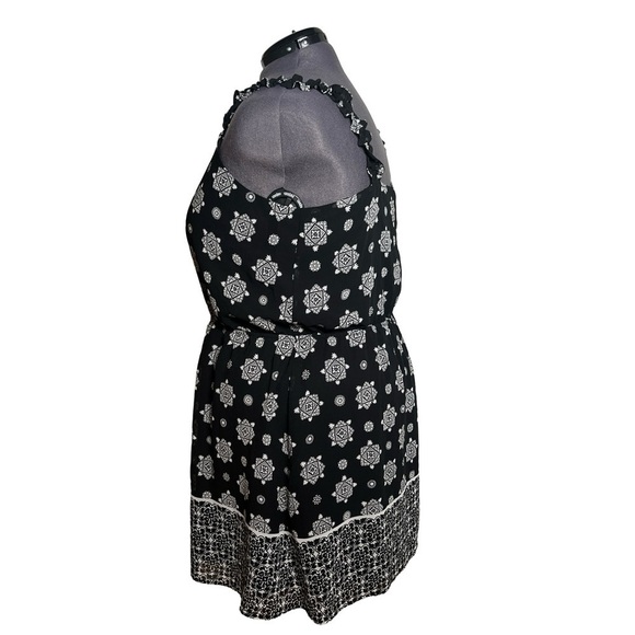 Maurices NWT Black and White Boho Summer Dress (Size 2X) - Picture 4 of 8